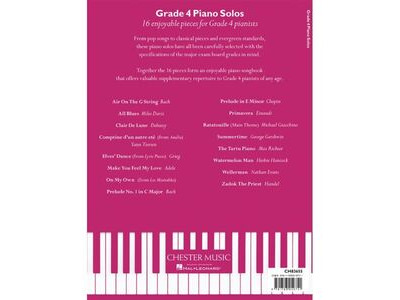 Chester Music Grade 4 Piano Solos click to zoom image