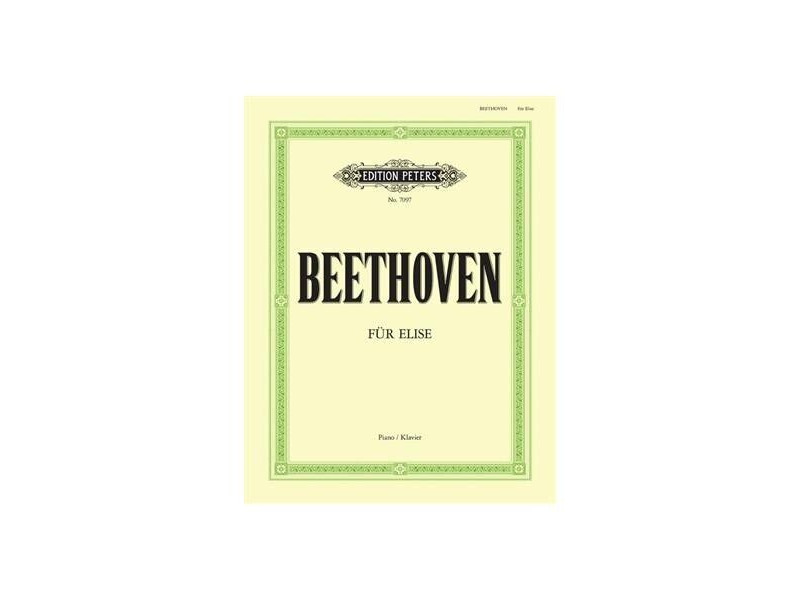 Edition Peters Beethoven: Für Elise click to zoom image