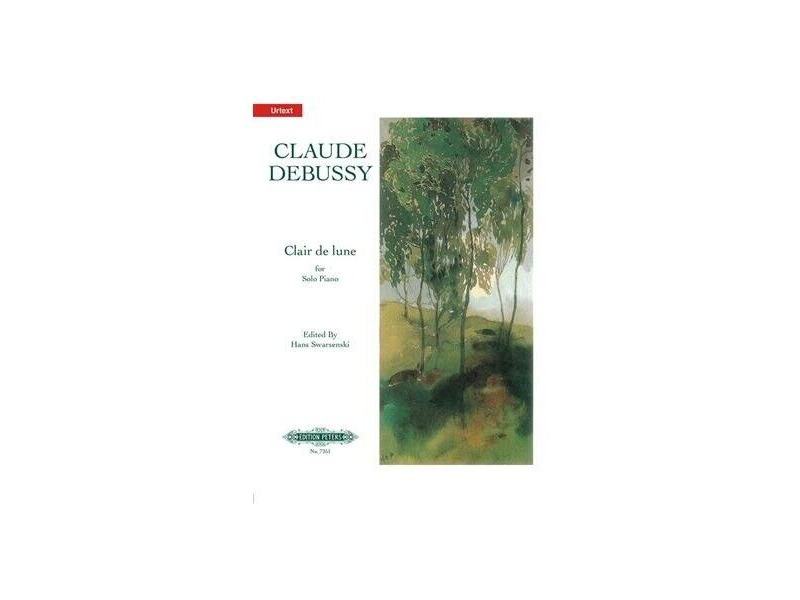 Edition Peters Clair De Lune-Claude Debussy click to zoom image