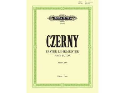 Edition Peters Czerny: First Tutor Op. 599