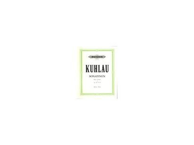 Edition Peters Kuhlau Sonatinas Vol 1 (12) Op 20, 55, & 59