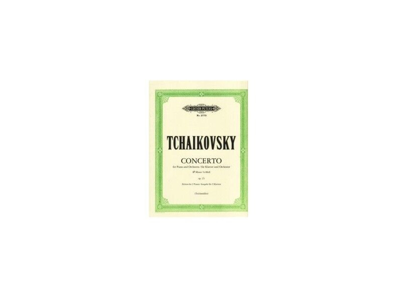 Edition Peters Tschaikovsky : Concerto No 1 Op.23 Bbmin click to zoom image