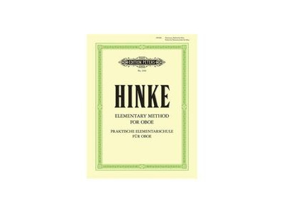 Edition Peters Hinke : Elementary Method for Oboe 