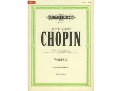 Edition Peters Chopin - Waltzes (Edition Peters)