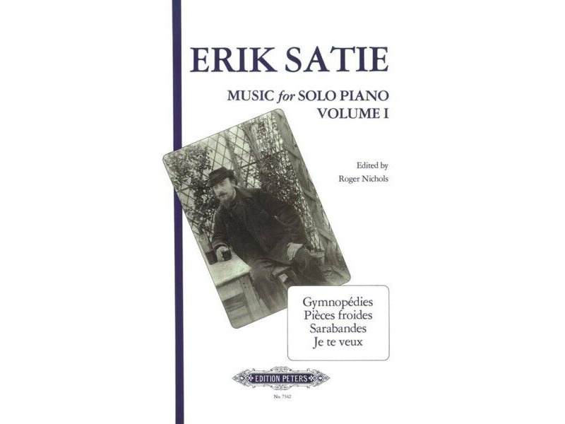 Edition Peters Erik Satie : Music for Solo Piano - Volume 1 click to zoom image