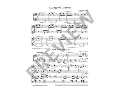 Edition Peters Romantic Piano Anthology 1 click to zoom image