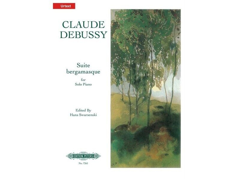 Edition Peters Suite Bergamasque Claude Debussy Peters Edition click to zoom image