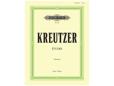 Edition Peters Kreutzer 42 Studies Violin II