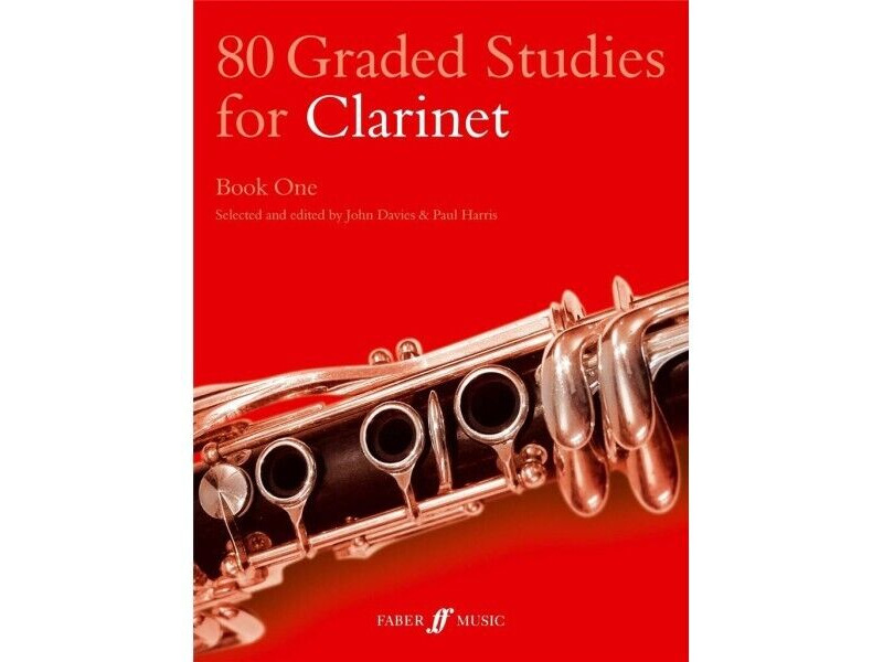 Faber Music 80 Graded Studies for Clarinet: Book 1 click to zoom image