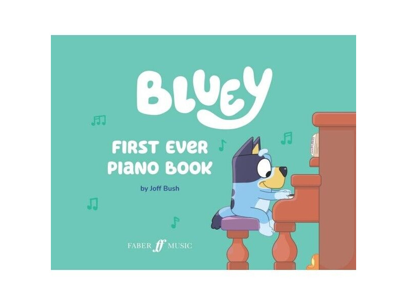 Faber Music bluey first ever piano book click to zoom image