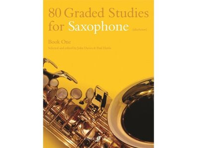 Faber Music 80 Graded Studies for Saxophone: Book 1 (Alto/Tenor) 
