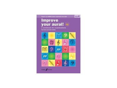 Faber Music Improve Your Aural! New Edition Grade 4 (Book &amp; CD) 