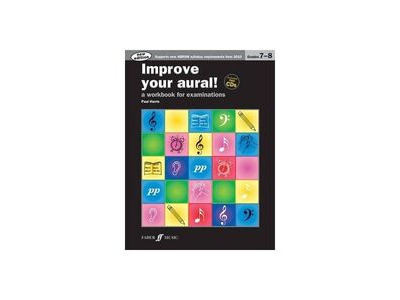 Faber Music Improve your Aural! New Edition Grades 7-8 (Book &amp; CD)