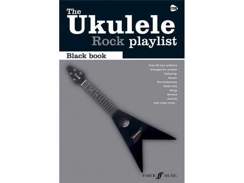 Faber Music The Ukulele Playlist: Rock Black Book click to zoom image