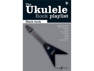 Faber Music The Ukulele Playlist: Rock Black Book 