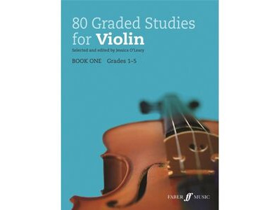 Faber Music 80 Graded Studies for Violin: Book 1