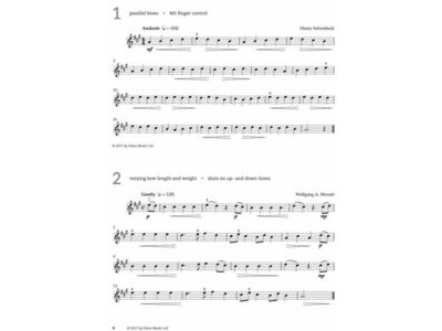 Faber Music 80 Graded Studies for Violin: Book 1 click to zoom image