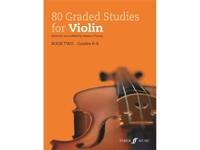 Faber Music 80 Graded Studies for Violin: Book 2 