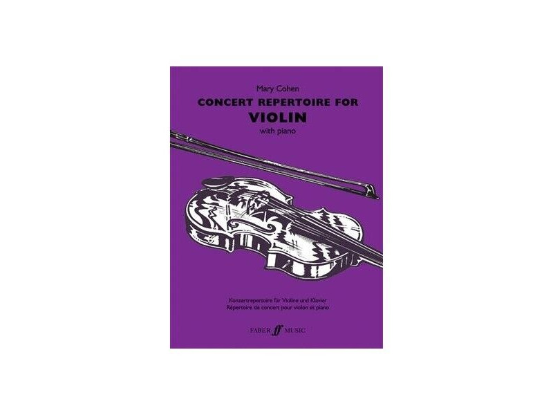 Faber Music Concert Repertoire for Violin click to zoom image