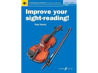 Faber Music Improve Your Sight-Reading Violin Initial to Grade 1 