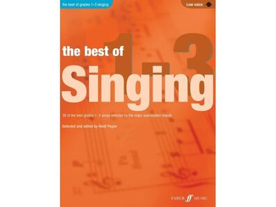 Faber Music The Best of Singing Grades 1-3 Low Voice