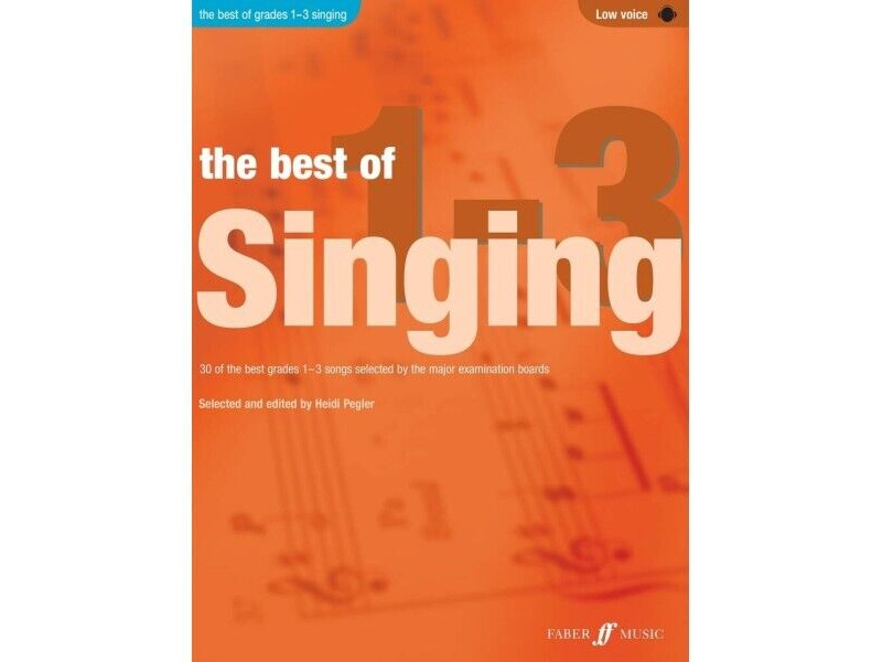 Faber Music The Best of Singing Grades 1-3 Low Voice click to zoom image