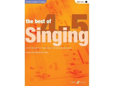 Faber Music The Best of Singing Grades 4-5 High Voice