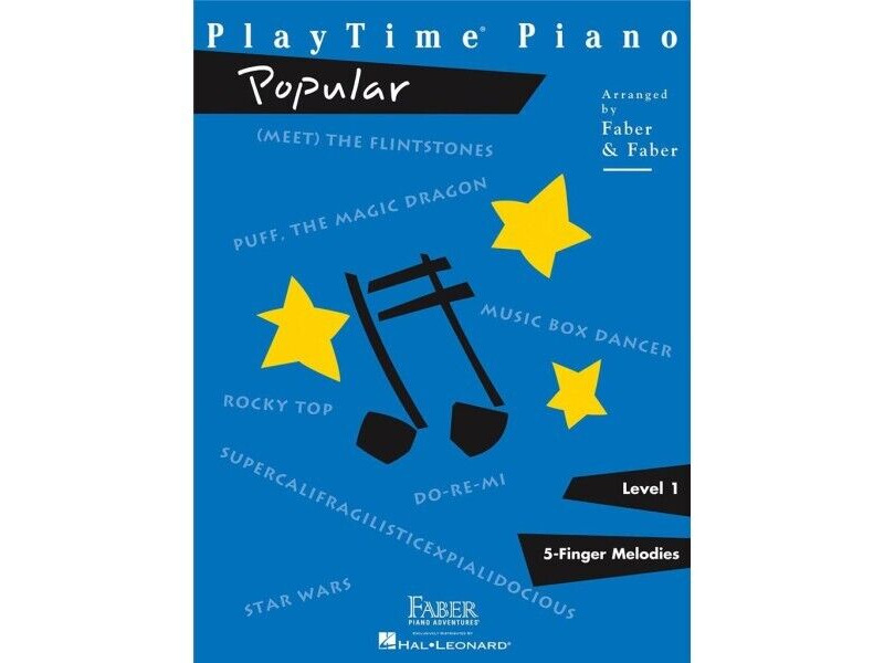 Faber Piano Adventures PlayTime Piano Popular Level 1 click to zoom image