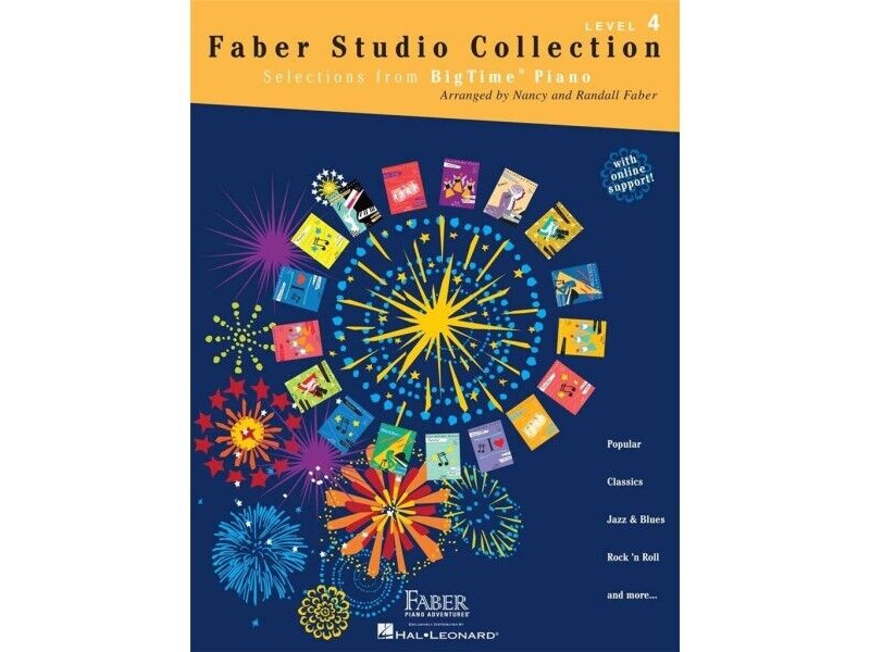 Faber Piano Adventures SELECTIONS FROM BIGTIME PIANO LEVEL 4 click to zoom image