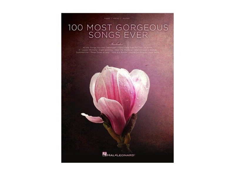 Hal Leonard 100 Most Gorgeous Songs Ever (Piano / Vocal / Guitar) click to zoom image