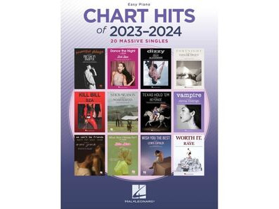 Hal Leonard Chart Hits of 2023-2024 (Easy Piano)