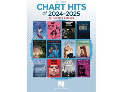 Hal Leonard Easy Piano Chart Hits of 2024-2025
