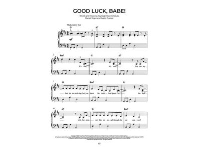 Hal Leonard Easy Piano Chart Hits of 2024-2025 click to zoom image