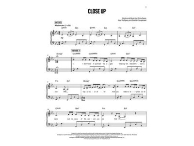 Hal Leonard Olivia Dean - The Art of Loving (Piano) click to zoom image