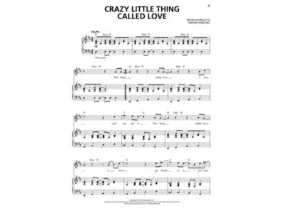 Hal Leonard Queen for Singers with Piano Accompaniment click to zoom image