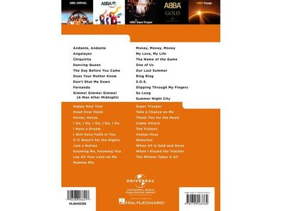 Hal Leonard Really Easy Piano: 40 ABBA Songs click to zoom image