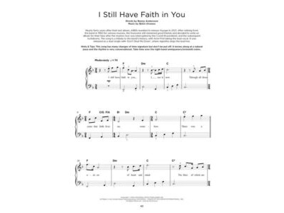 Hal Leonard Really Easy Piano: 40 ABBA Songs click to zoom image