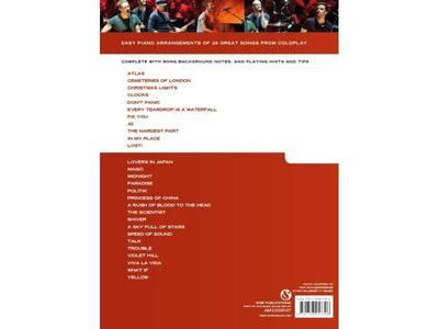 Hal Leonard Really Easy Piano: Coldplay