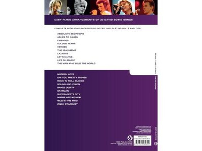 Hal Leonard Really Easy Piano: David Bowie click to zoom image