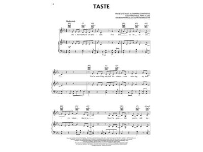 Hal Leonard Sabrina Carpenter: Short N' Sweet (PVG) click to zoom image