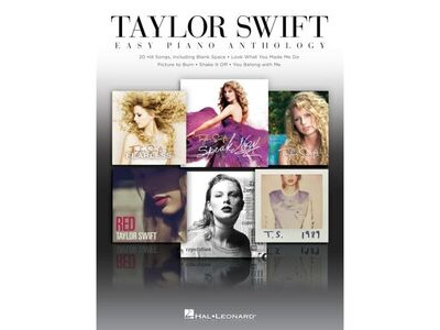 Hal Leonard Taylor Swift Easy Piano Anthology