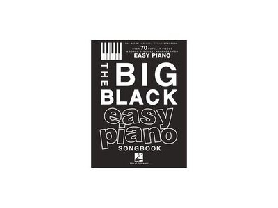 Hal Leonard The Big Black Easy Piano Songbook