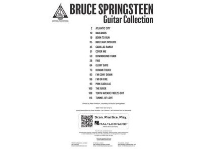 Hal Leonard The Bruce Springsteen Guitar Collection click to zoom image