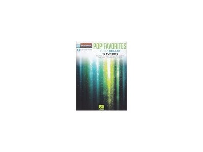 Hal Leonard Easy Instrumental Play-Along Pop Favourites For Cello 