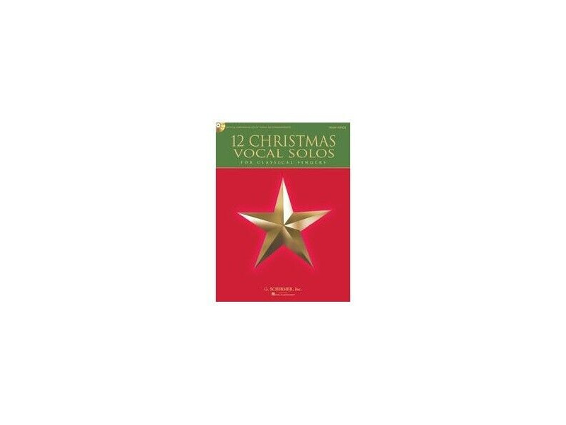 Hal Leonard 12 Christmas Vocal Solos for Classical Singers Low Voice click to zoom image