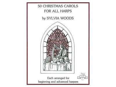 Hal Leonard 50 Christmas Carols for All Harps (Sylvia Woods)