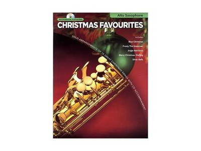 Hal Leonard Christmas Favourites Alto Sax Book & Cd