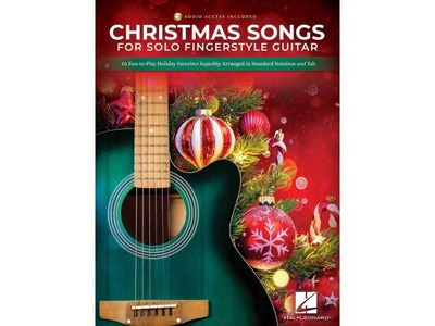 Hal Leonard Christmas Songs For Solo Fingerstyle Guitar