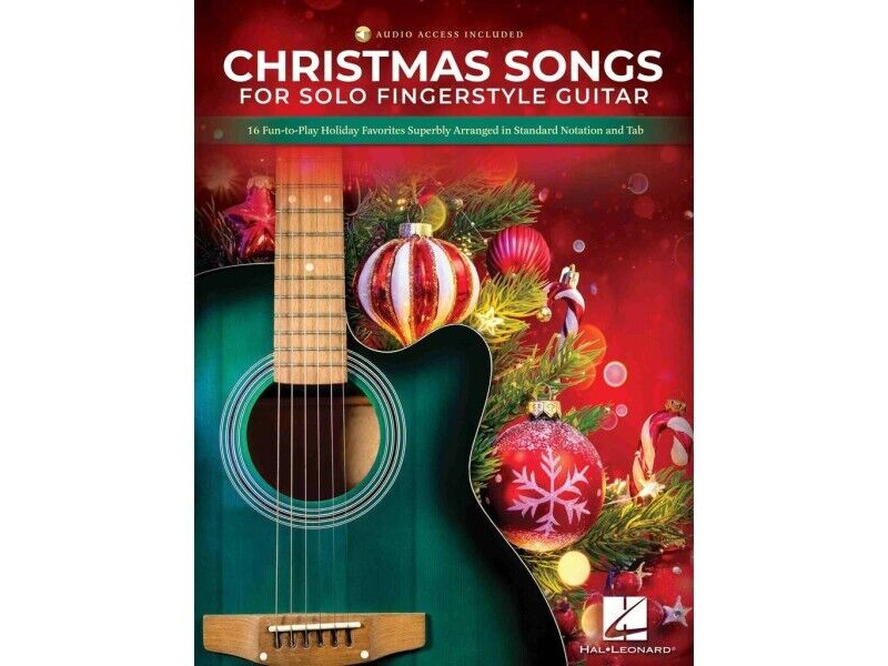 Hal Leonard Christmas Songs For Solo Fingerstyle Guitar click to zoom image