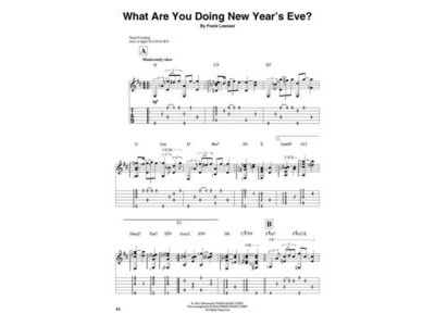 Hal Leonard Christmas Songs For Solo Fingerstyle Guitar click to zoom image